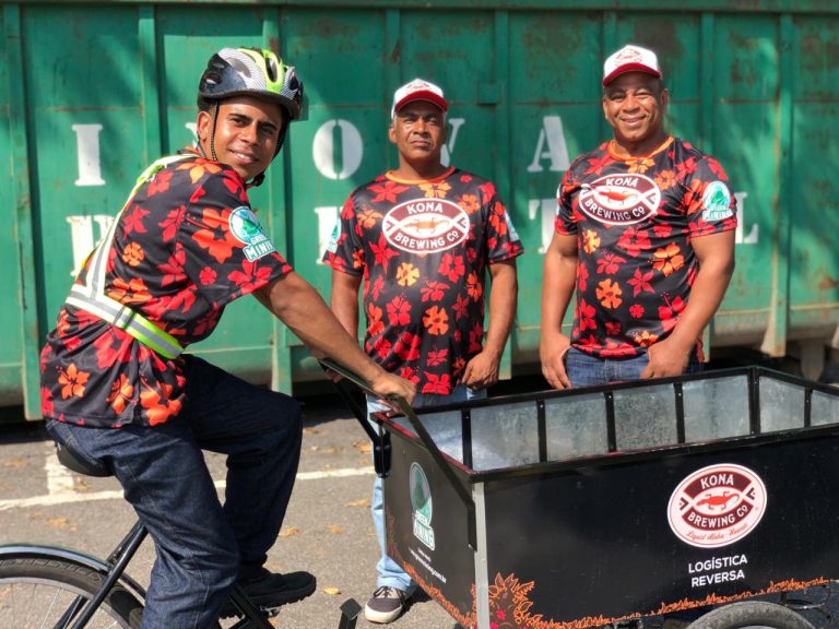 Cervejaria se junta à startup Green Mining e iniciam programa de logística reversa na Lapa