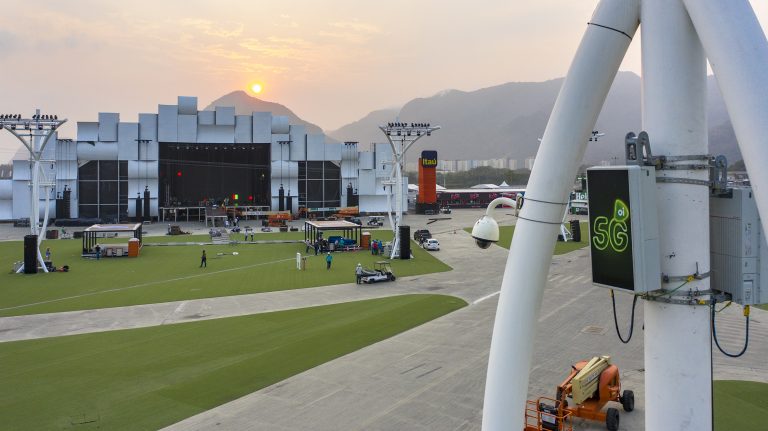 Oi conecta cidade do Rock com WiFi 5G gratuita