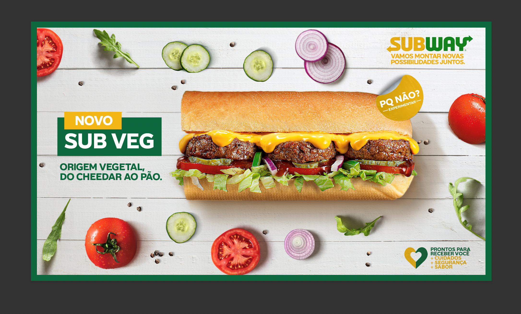 Subway Brasil - Tudo que é perfeito a gente pega com as