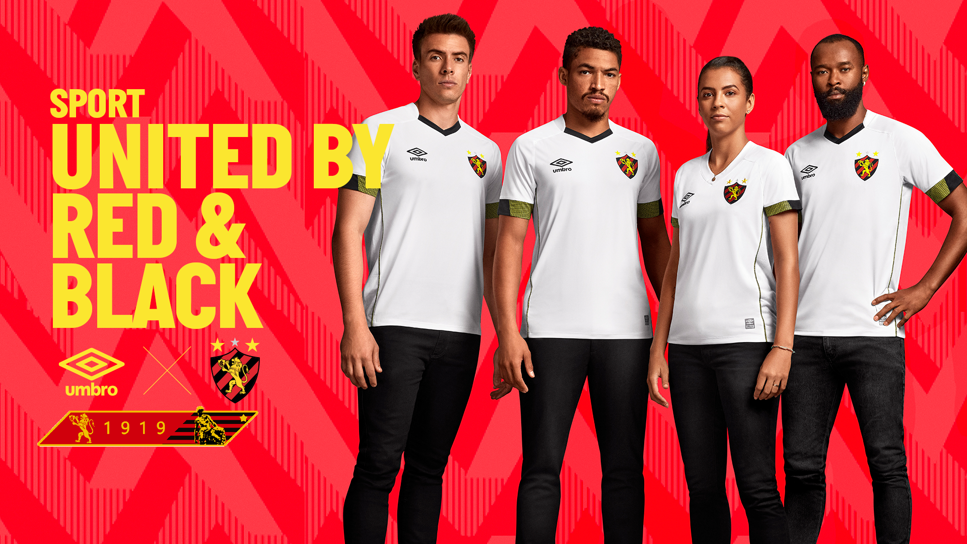 Umbro Brasil lança nova camisas do Sport Recife em homenagem aos 102 anos  da conquista do Leão do Norte – CidadeMarketing