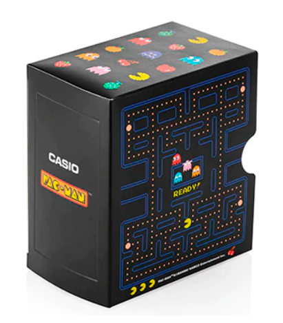 Casio lança modelo de relógio retrô com icônico jogo PAC-MAN