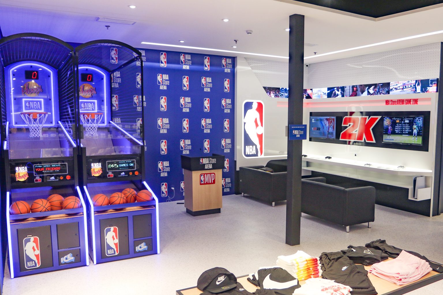 Megaloja NBA Store Arena será inaugurada nesta sextafeira, dia 29, no
