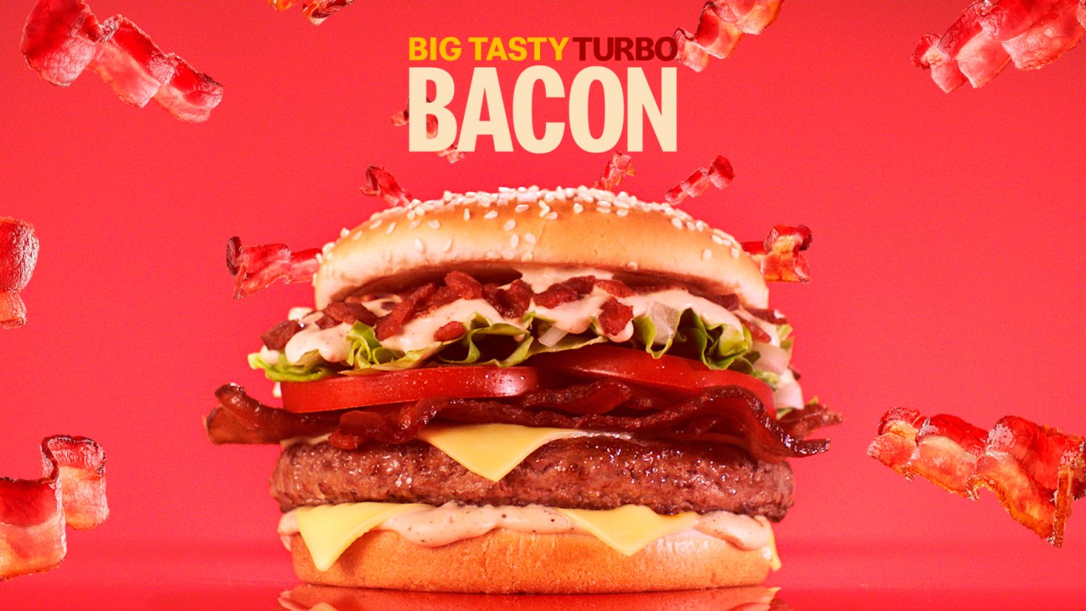 Méqui Novo Big Tasty Turbo Bacon leva os fãs à loucura CidadeMarketing