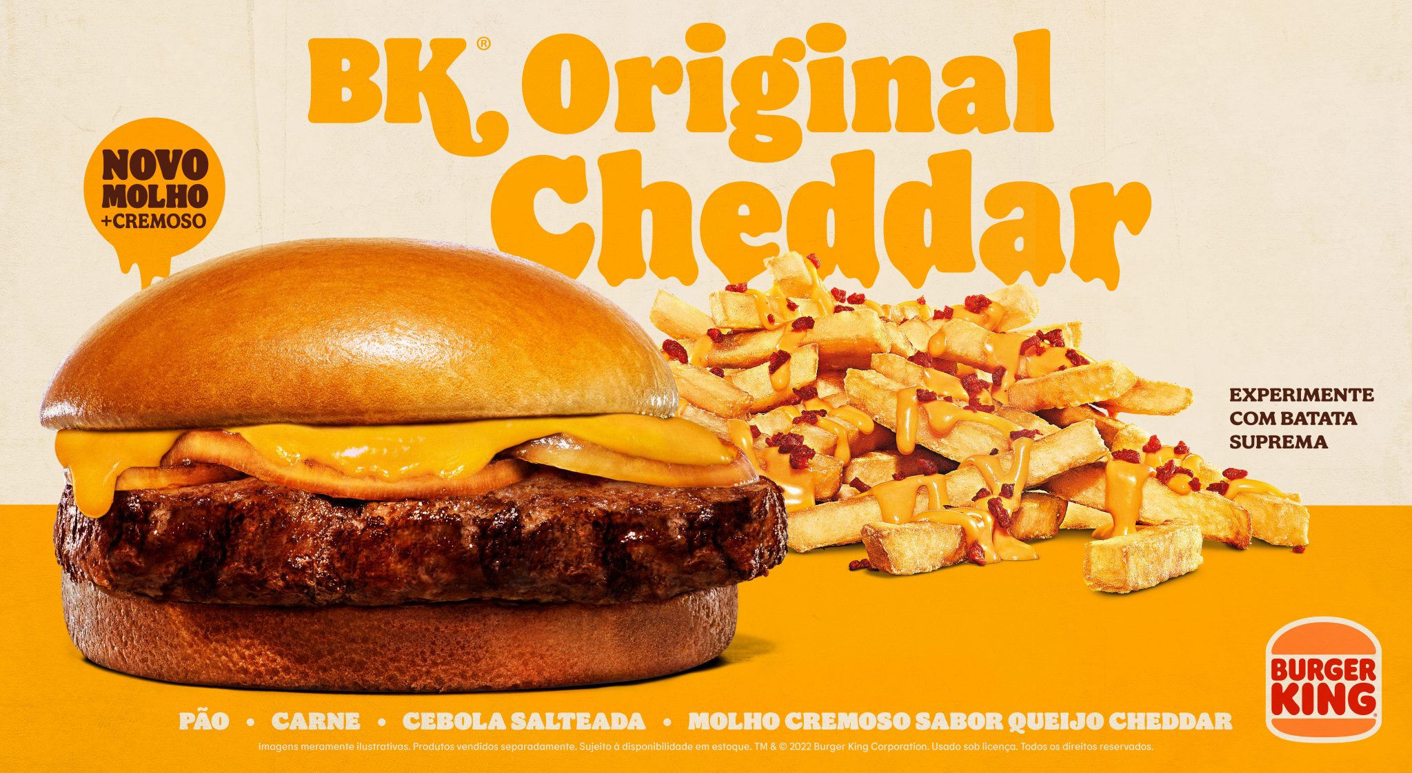 Burger King apresenta o BK Original Cheddar | CidadeMarketing