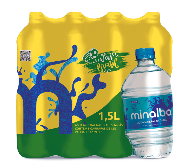 Água mineral Indaiá lança edição especial com rótulo temático para Copa –  Clube da Embalagem