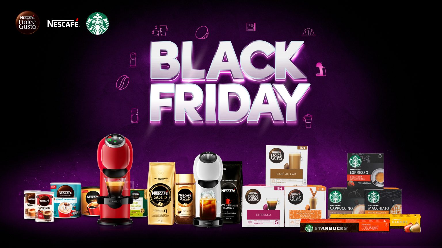 NESCAFÉ® Dolce Gusto® antecipa Black Friday e oferece descontos