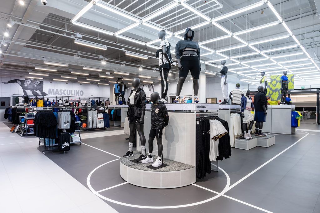 Nike inaugura nova loja no shopping Aricanduva, em São Paulo