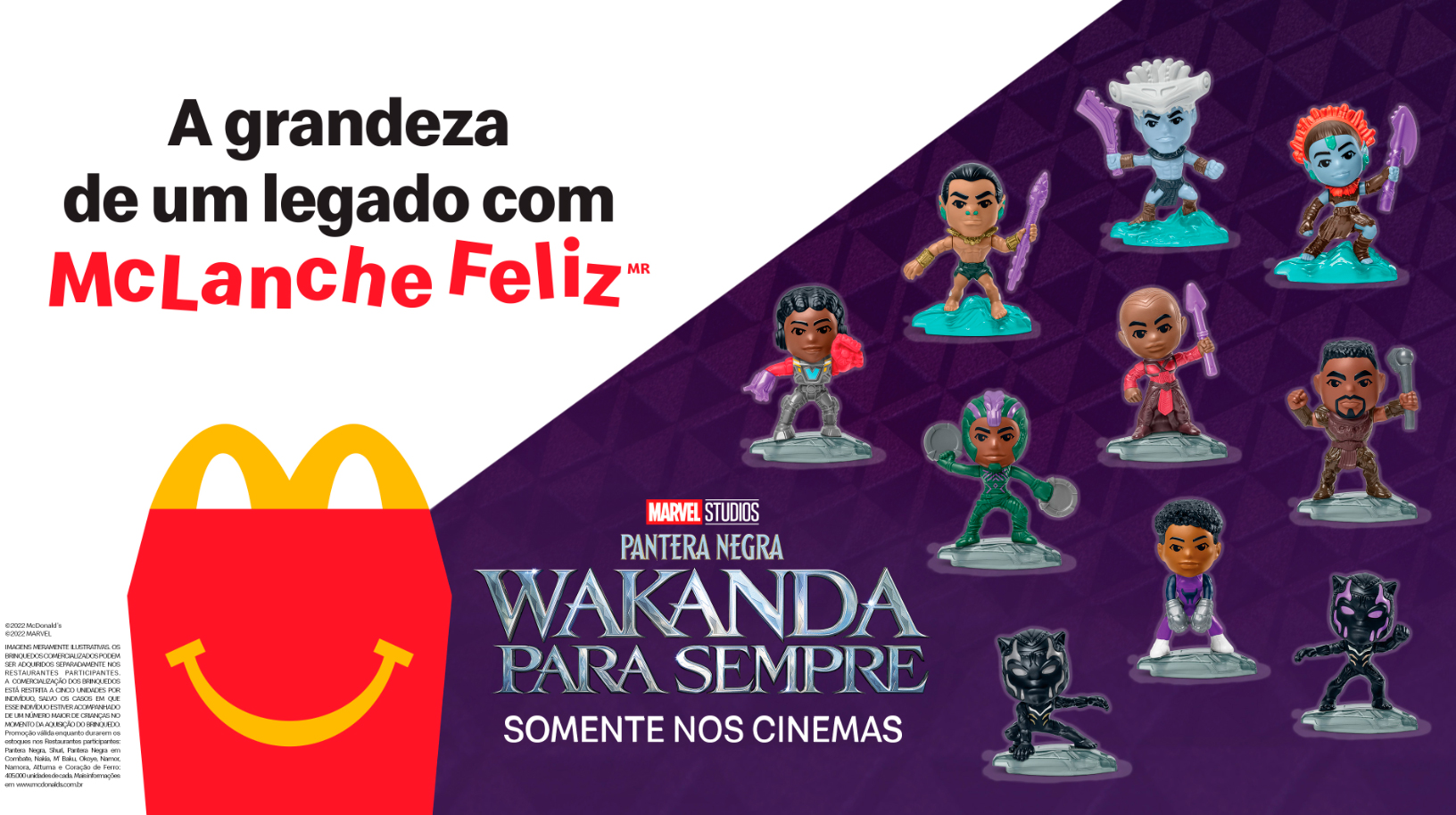 Em nova campanha, McLanche Feliz apresenta personagens de “Super