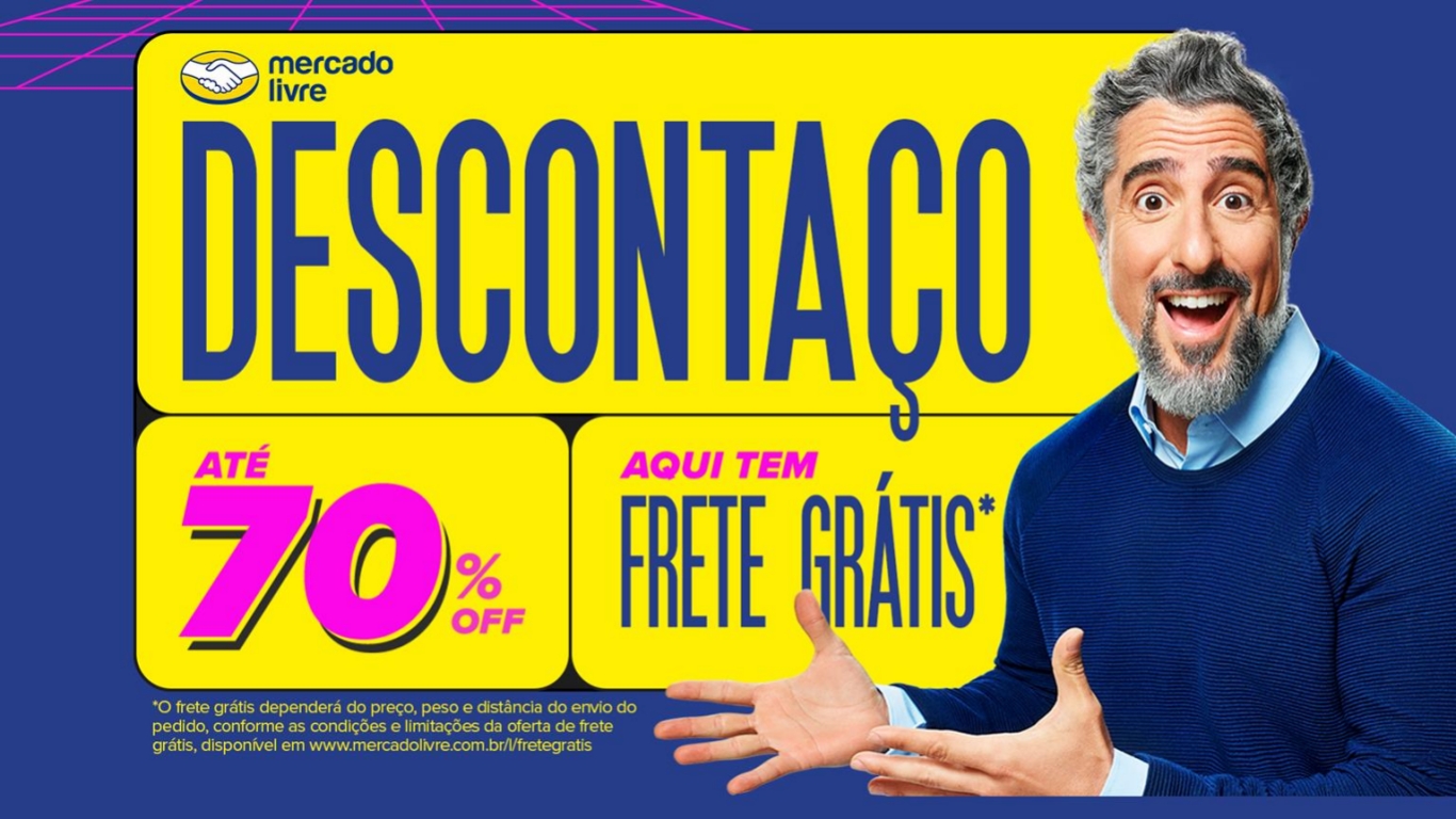 Cupom Mercado Livre, Até 70% OFF