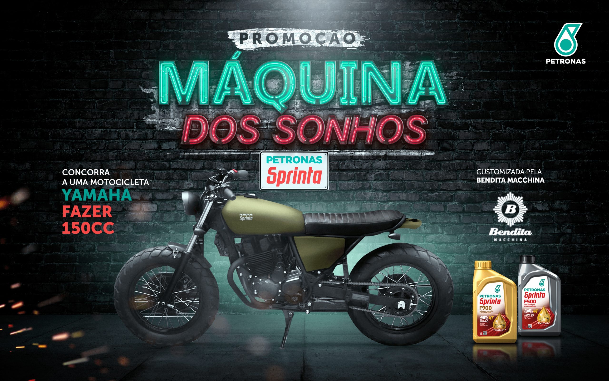 PETRONAS cria ação promocional que premiará vencedor com moto Yamaha YBR –  CidadeMarketing