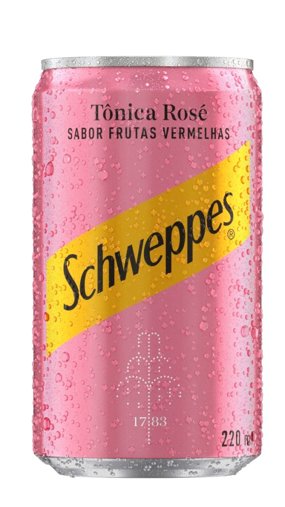 Schweppes apresenta Tônica Rosé no Brasil CidadeMarketing