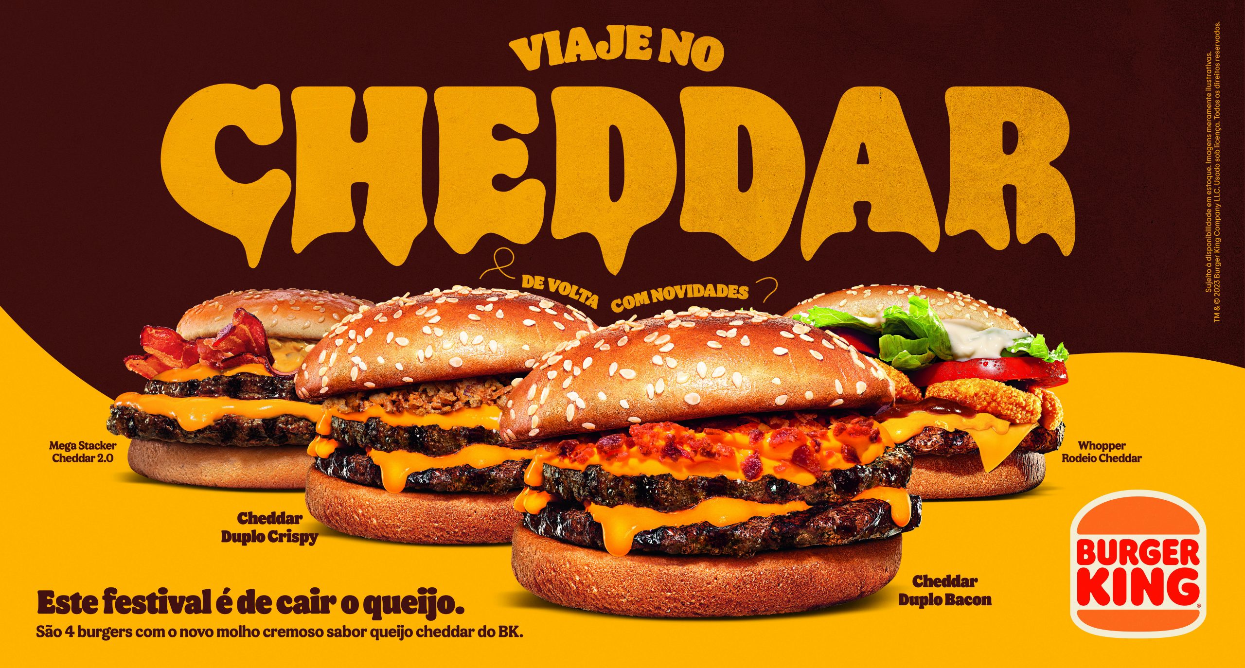 Burger King® presenteia os amantes de cheddar com distribuição gratuita na  avenida paulista – CidadeMarketing