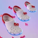 Crocs celebra 50 anos da Hello Kitty em nova coleção de calçados