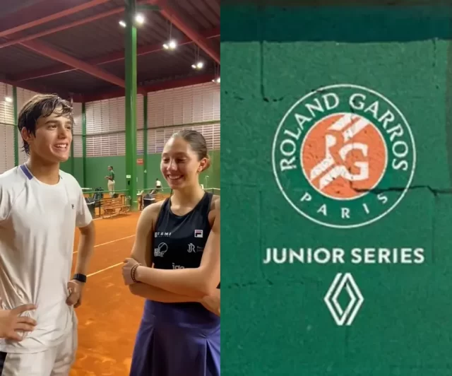 Pietra Rivoli e Pedro Chabalgoity estão na final do Roland Garros Júnior Séries 2025.