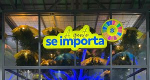 Ativação usa inteligência artificial generativa para interagir com o público