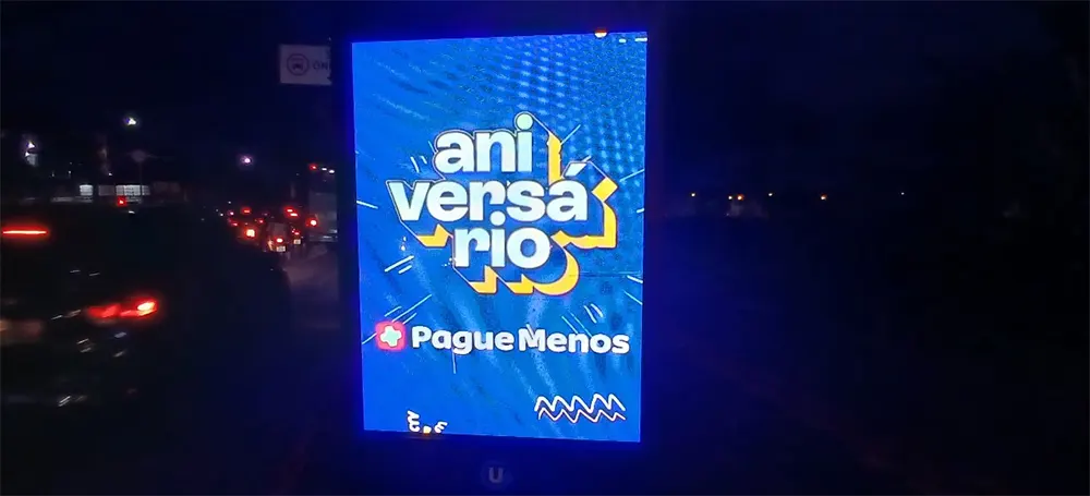 Um dos destaques da campanha é a ação de OOH na capital cearense, realizada em parceria com a Eletromidia Ceará e a Urbmídia.