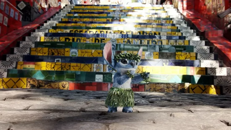 A Walt Disney Studios realiza ações especiais de Lilo & Stitch, que estreia em 22 de maio nos cinemas, durante os próximos dias no Rio de Janeiro.