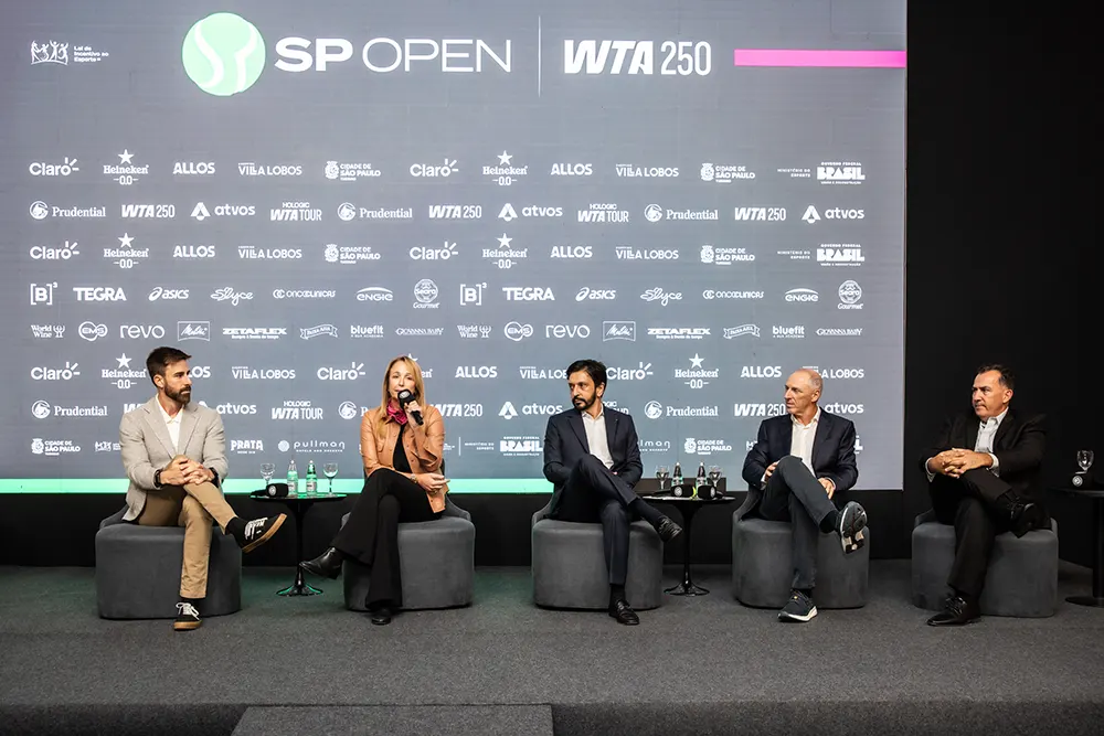 Evento da WTA será realizado no Parque Villa-Lobos em setembro, com presença de Bia Haddad Maia e estrelas do tênis nacional; venda de ingressos começa ainda este mês.