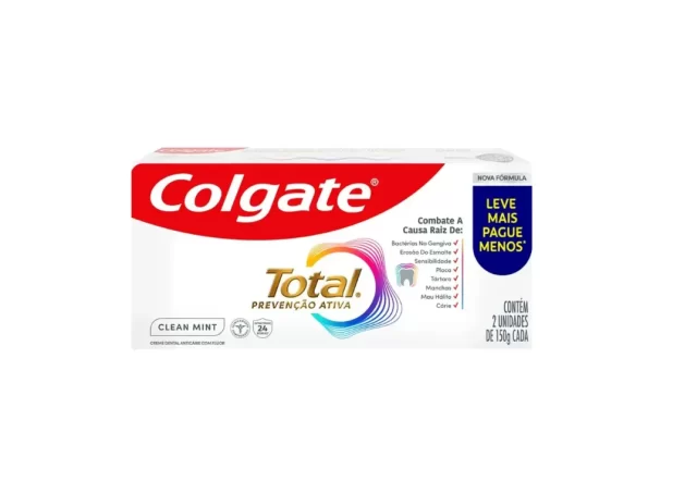 Consumidores relatam reações adversas à linha antitártaro da Colgate. Mesmo descontinuado, o produto ainda é comercializado no site da marca por meio de parceiros.
