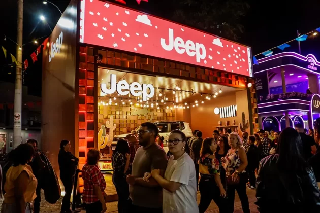 O evento ganha “Espaço Jeep” com atrações e exposição exclusiva.
