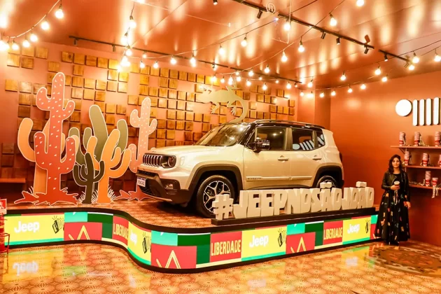 O evento ganha “Espaço Jeep” com atrações e exposição exclusiva.