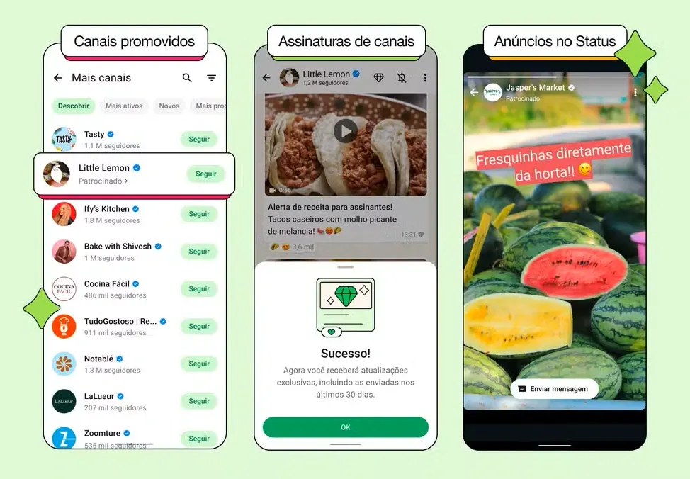 Mudança marca nova etapa no modelo de negócios do aplicativo e amplia oportunidades para criadores e empresas.