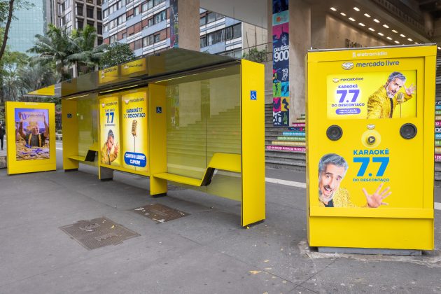Com ação interativa, e-commerce distribui cupons de desconto em ponto icônico de São Paulo.