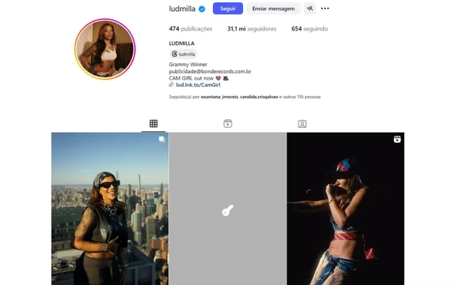 A cantora brasileira Ludmilla foi a primeira a iniciar os testes do novo recurso.