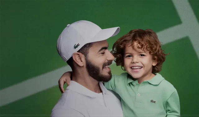 Um boné Lacoste celebra o Dia dos Pais com mais estilo.