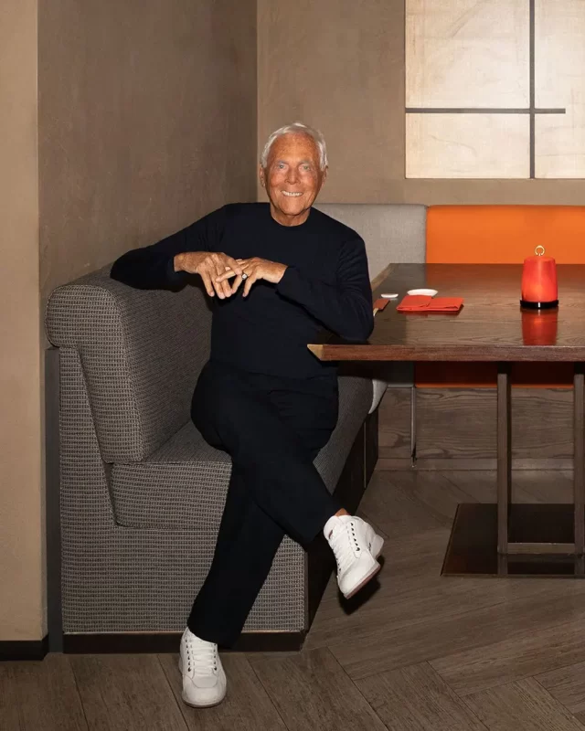 A elegância do "Rei Giorgio" ficará para a história do empreendedorismo e moda.