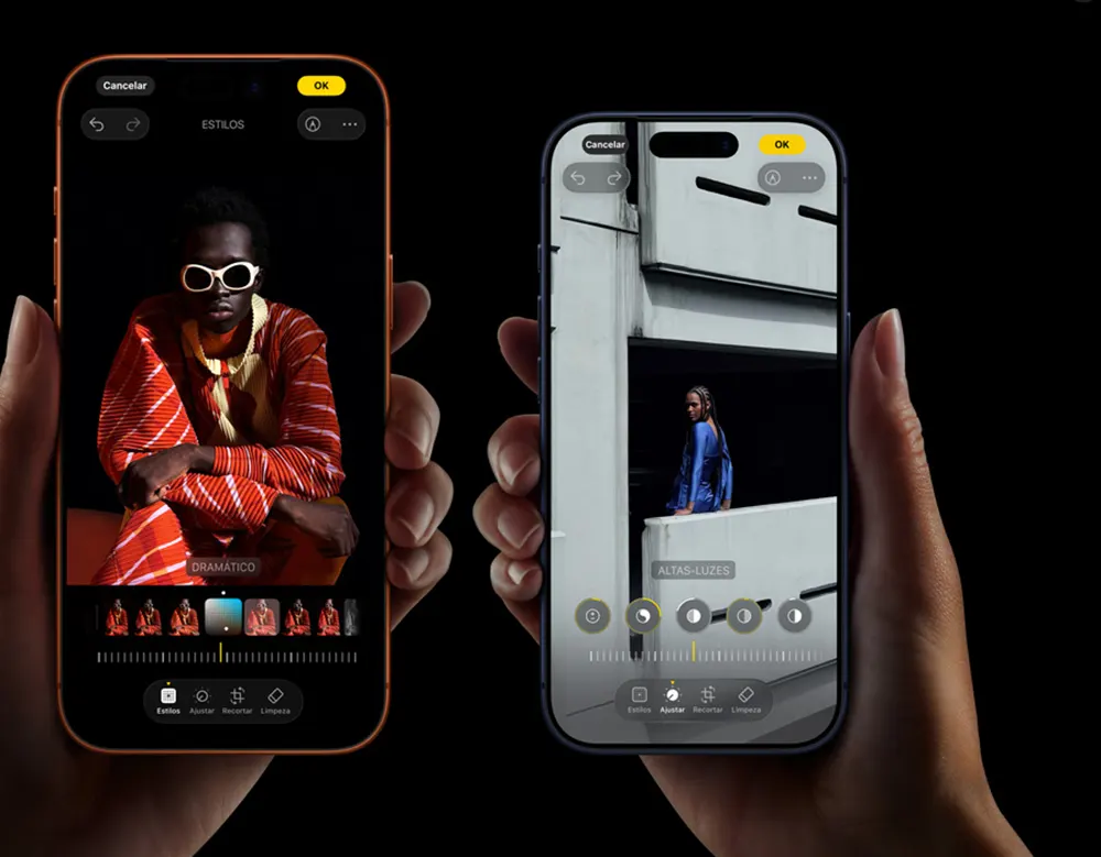 Uma das novidades é a teleobjetiva mais avançada já presente em um iPhone, equivalente a uma distância focal de 200 mm.