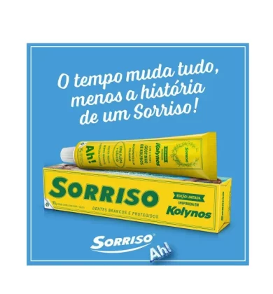 O produto foi referência no segmento de cremes dentais durante a década de 1990.