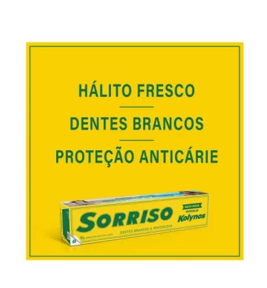 O produto foi referência no segmento de cremes dentais durante a década de 1990.