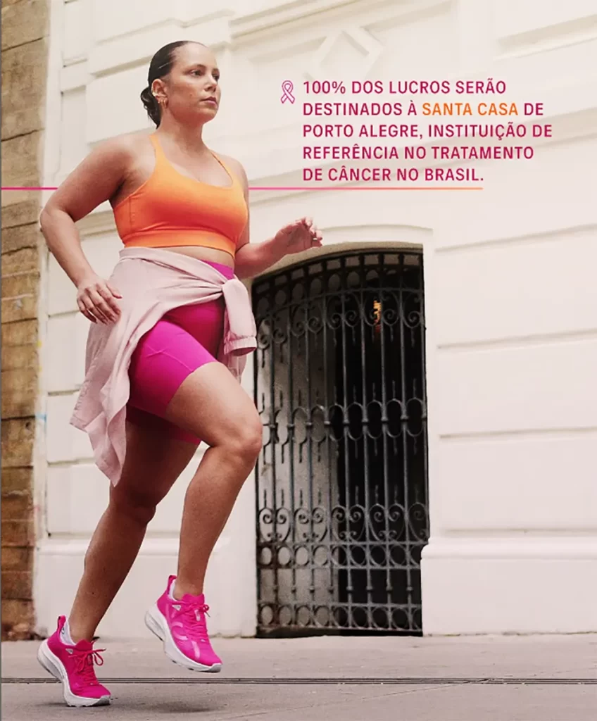 Marca brasileira destinará 100% dos lucros das vendas à Santa Casa de Porto Alegre, referência nacional em tratamento oncológico.