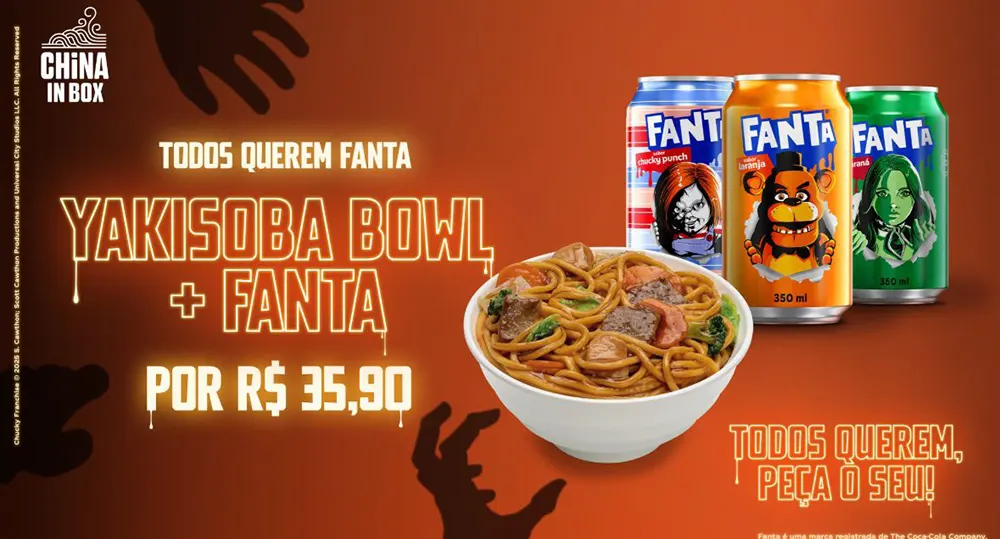 Novo sabor Chucky’s Punch e embalagens colecionáveis chegam aos fãs.