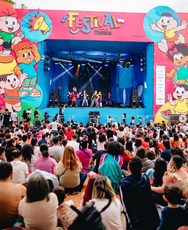 Com shows especiais, apresentações da Turma da Mônica, ativações de marcas, praça de alimentação e muito mais.