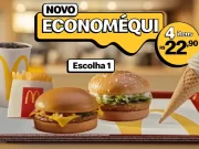 McDonald’s lança campanha “4 itens por R$ 22,90”