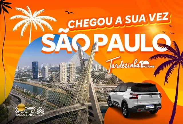 O evento será realizado em São Paulo, nos dias 4 e 5 de outubro.