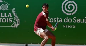 Brasileiros disputam o título de duplas no torneio.