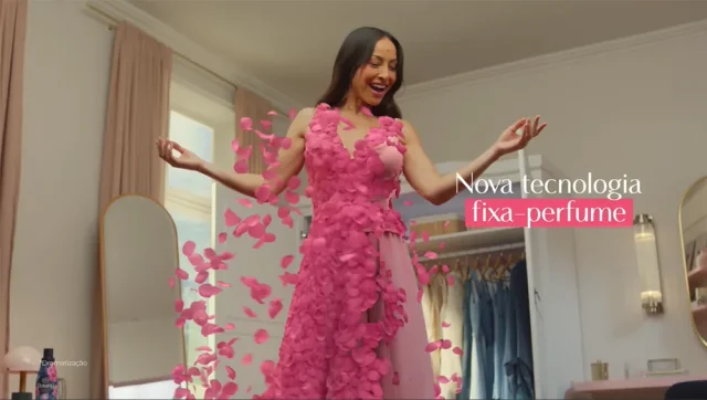 Downy lança campanha com Sabrina Sato e apresenta nova tecnologia Fixa-Perfume no Brasil