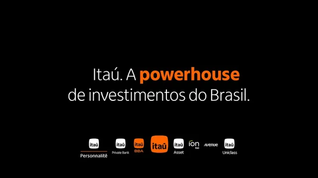 Com crescimento contínuo e estruturas que incluem Itaú Asset, IBBA, Avenue, Kinea e Itaú Corretora, banco lança campanha institucional destacando sua liderança no mercado financeiro
