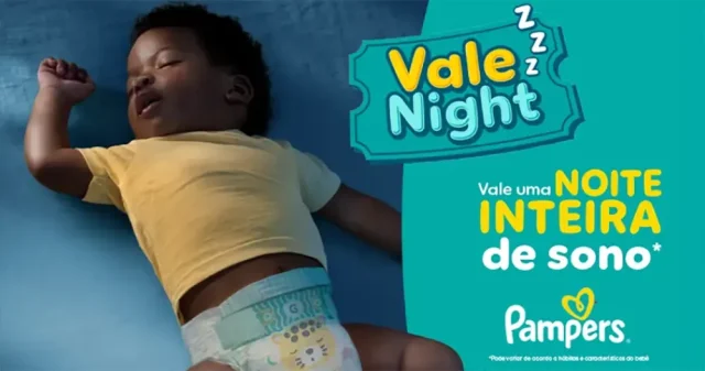 Com toque de humor e sotaque nordestino, nova campanha da P&G reforça o conforto e a proteção noturna das fraldas Pampers®, promovendo a importância do descanso familiar.