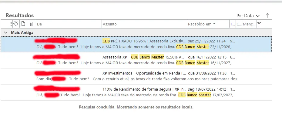 Confira como funciona o processo de pagamento: o liquidante encaminha uma lista com todos os credores e os respectivos valores a serem ressarcidos, já agrupados por CPF ou CNPJ.