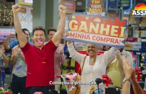 Assaí lança campanha promocional de Natal com prêmios que somam R$ 8 milhões Assaí lança campanha de Natal com Rodrigo Faro e oferece compras grátis de até R$ 750. Promoção soma R$ 8 milhões em prêmios e aposta em estratégia 360º com forte presença digital e nas lojas.