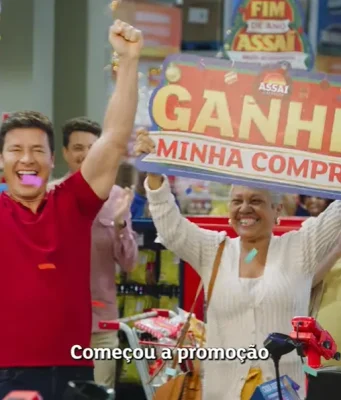 Assaí lança campanha promocional de Natal com prêmios que somam R$ 8 milhões Assaí lança campanha de Natal com Rodrigo Faro e oferece compras grátis de até R$ 750. Promoção soma R$ 8 milhões em prêmios e aposta em estratégia 360º com forte presença digital e nas lojas.
