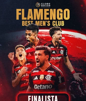 Flamengo concorre ao prêmio de melhor clube de futebol no Globe Soccer Awards Flamengo é finalista ao prêmio de melhor clube de futebol masculino no Globe Soccer Awards, ao lado de PSG, Barcelona, Chelsea e Liverpool.