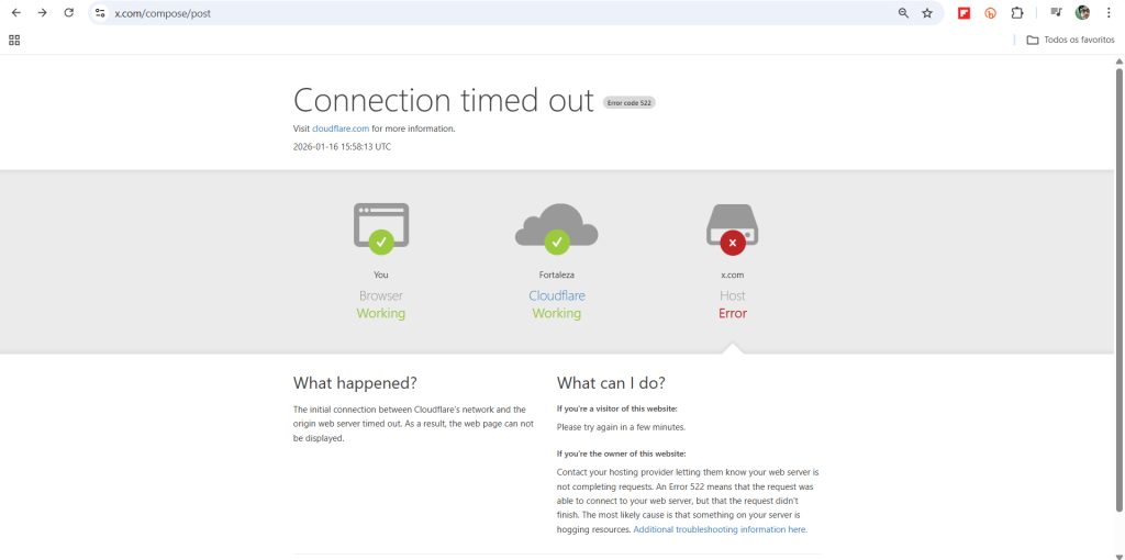 Mais de seis mil usuários registraram queixas no Downdetector.