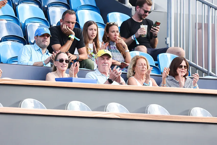 Zico e Carlo Ancelotti assistem jogos no Rio Open 2026 e reforçam clima de celebridades no ATP 500 do Rio.