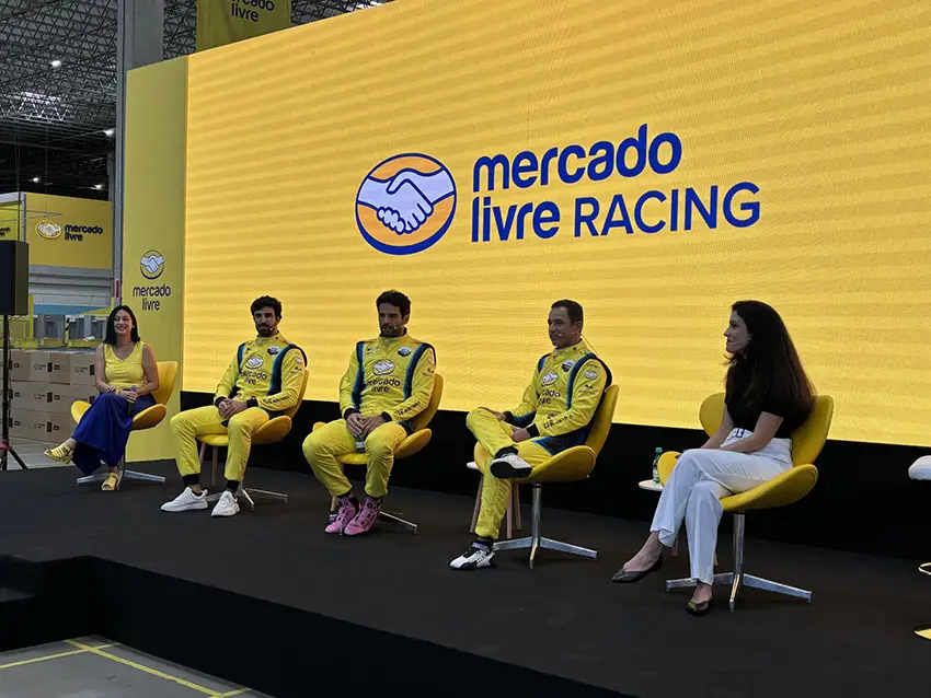 Mercado Livre cria equipe própria para disputar a Stock Car Pro Series e amplia estratégia no automobilismo brasileiro.