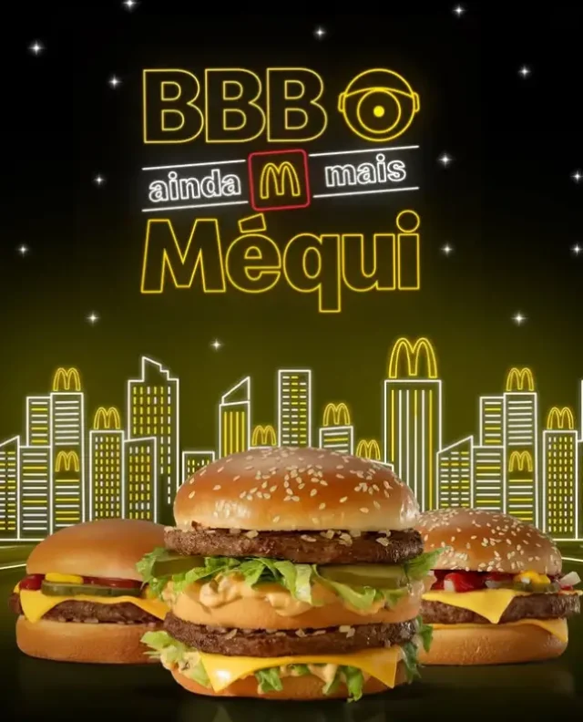 McDonald’s leva “Ainda mais Méqui” ao BBB 26 McDonald’s leva campanha “Ainda mais Méqui” ao BBB 26 com festa imersiva, show de Ludmilla, ativações interativas e ofertas no app e iFood.
